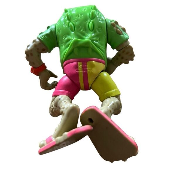 Teenage Mutant Ninja Turtles Napoleon Bonafrog 1990 Action Figure & Acc. - Picture 5 of 6